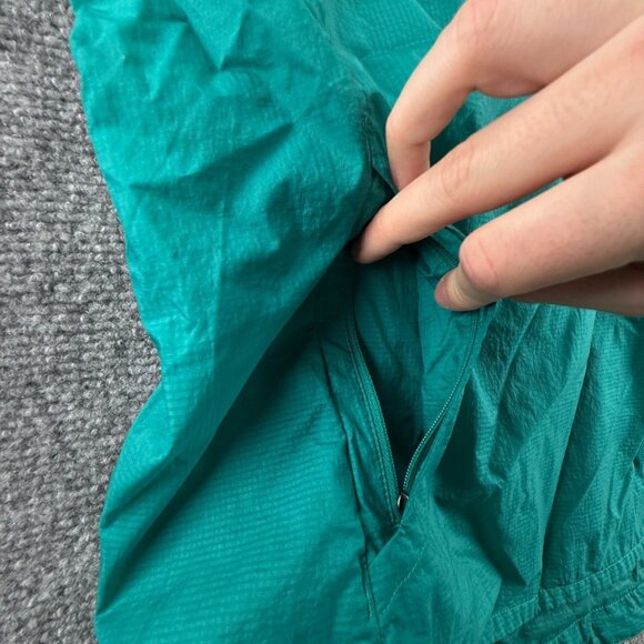 Patagonia Houdini Lightweight Snap Jacket Packable Small Purple Green Nylon - Picture 3 of 14
